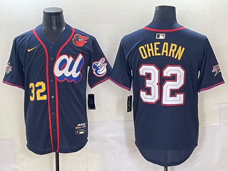 Men 2025 Baltimore Orioles #32 Ohearn Drak Blue All star Nike MLB Jersey style 6->baltimore orioles->MLB Jersey